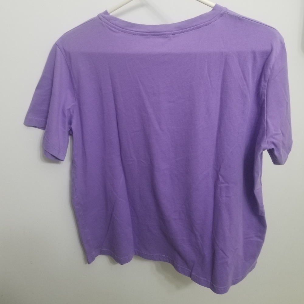EUC purple "Blessed to be called Grandma" cotton shirt - Picture 6 of 6